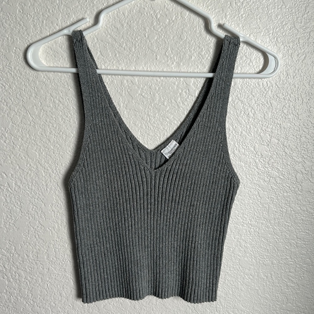 Crochet Cropped Tank